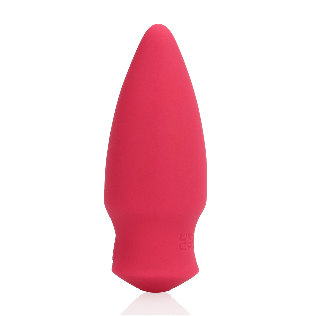 Loveline Cone Shaped Bullet Vibrator Blushing Red