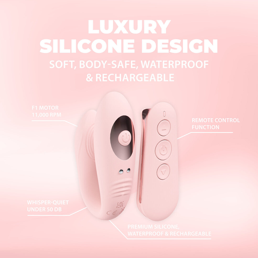 Charme Remote Control Dual Motor Vibe Pink