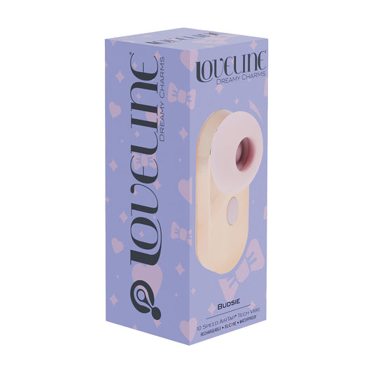 Budsie Earbud Shaped Airtap Vibrator Pink