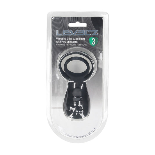 Anillo Vibrador Para Pene Y Testículos Con Estimulador De Patas Negro