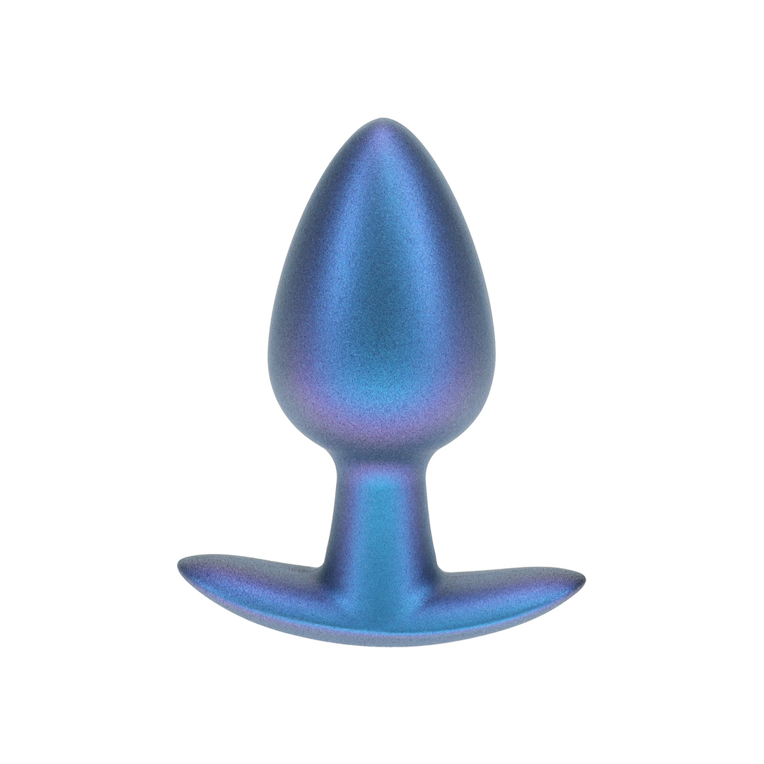 Ouch! Gladde Buttplug Blauw 8 Cm