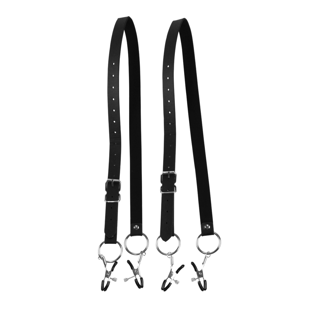Labia Spreader With Clamps Black