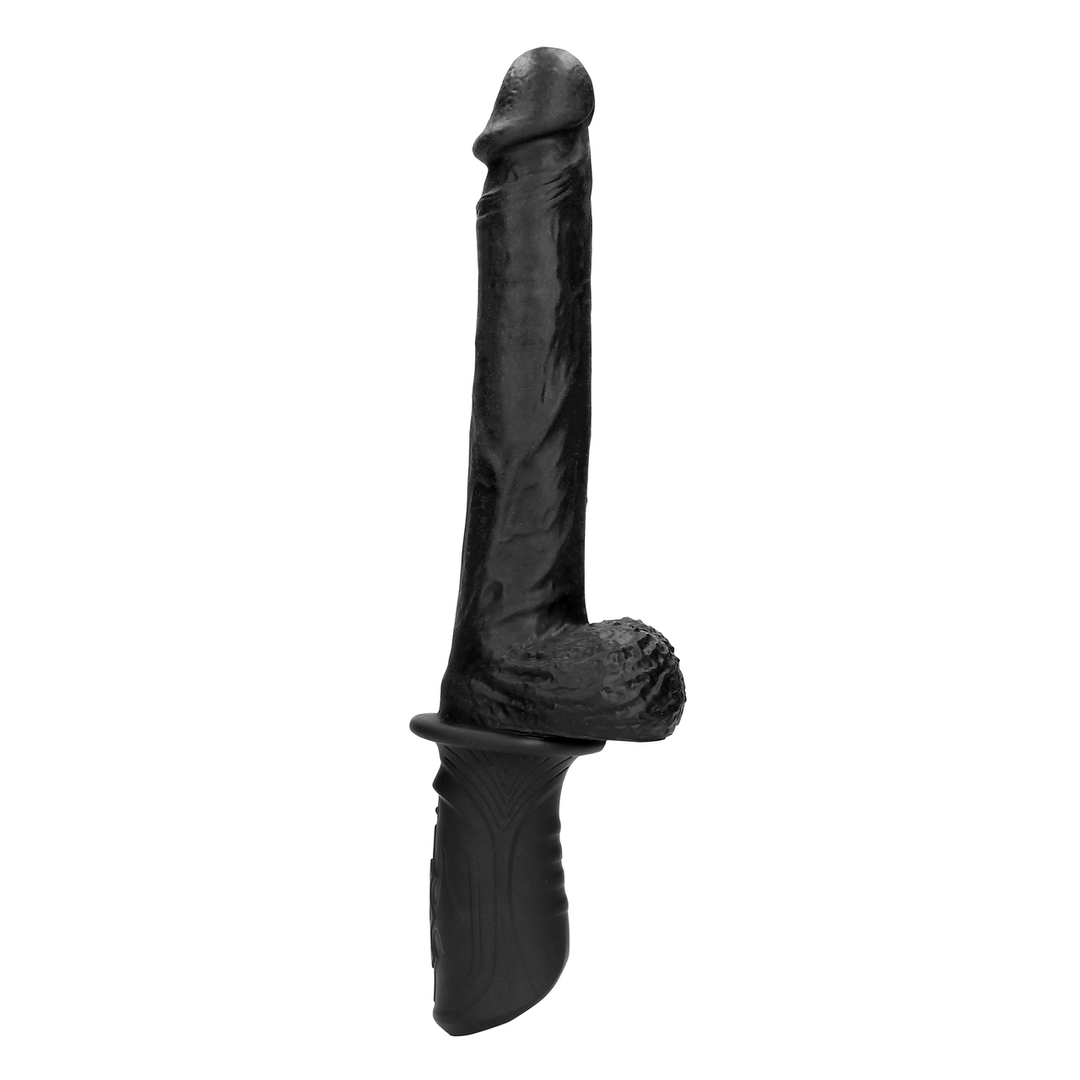 Ouch! Vibrerende Stotende Dildo Met Handvat