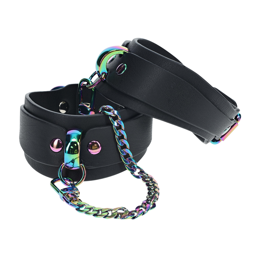 Ouch! Venice Collection Leg Cuffs Black