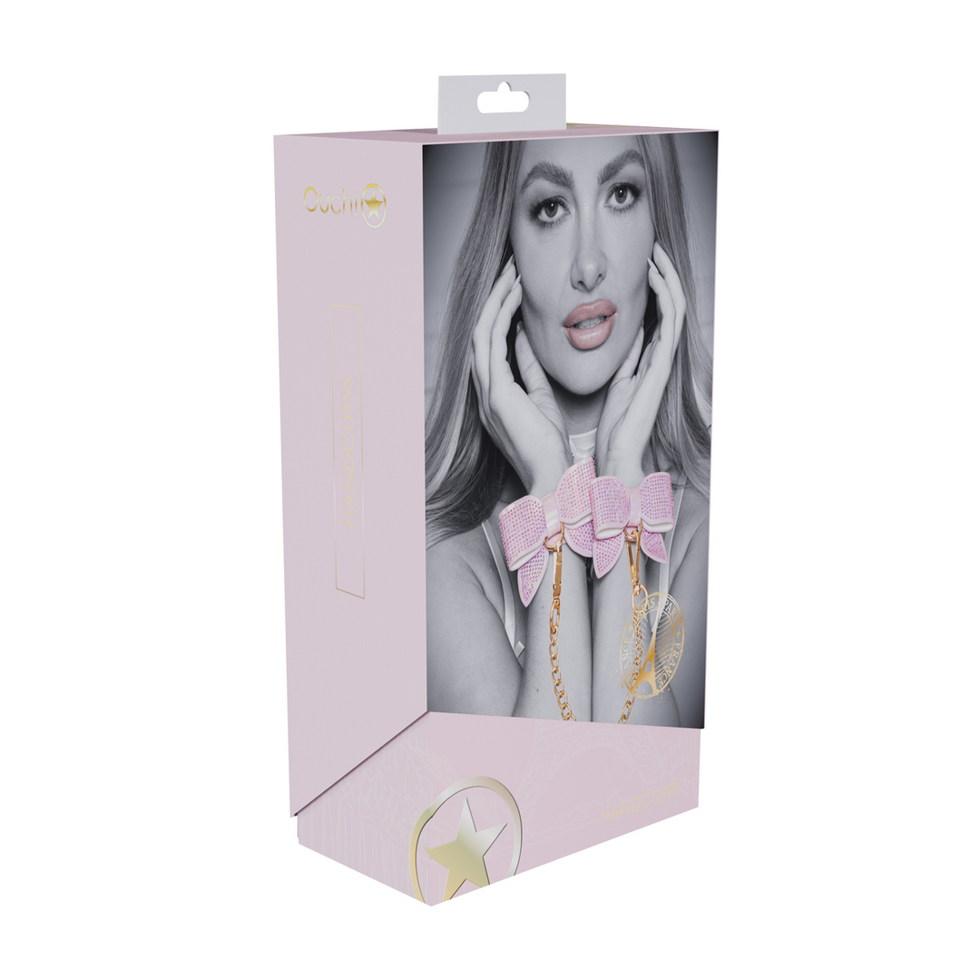 Ouch! Paris Collection Handcuffs Pink