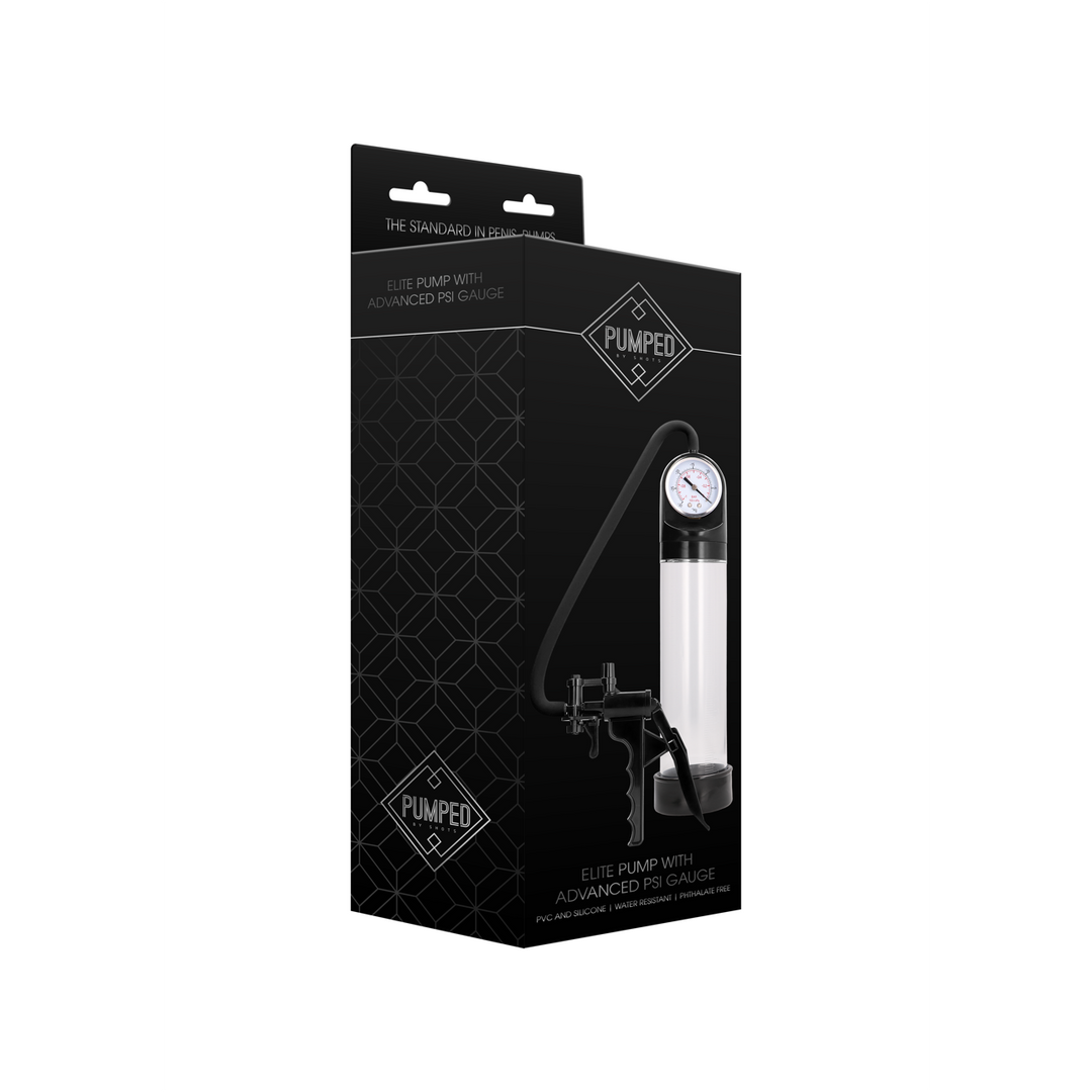 Pumped Elite Penispomp Met Geavanceerde Psi-meter