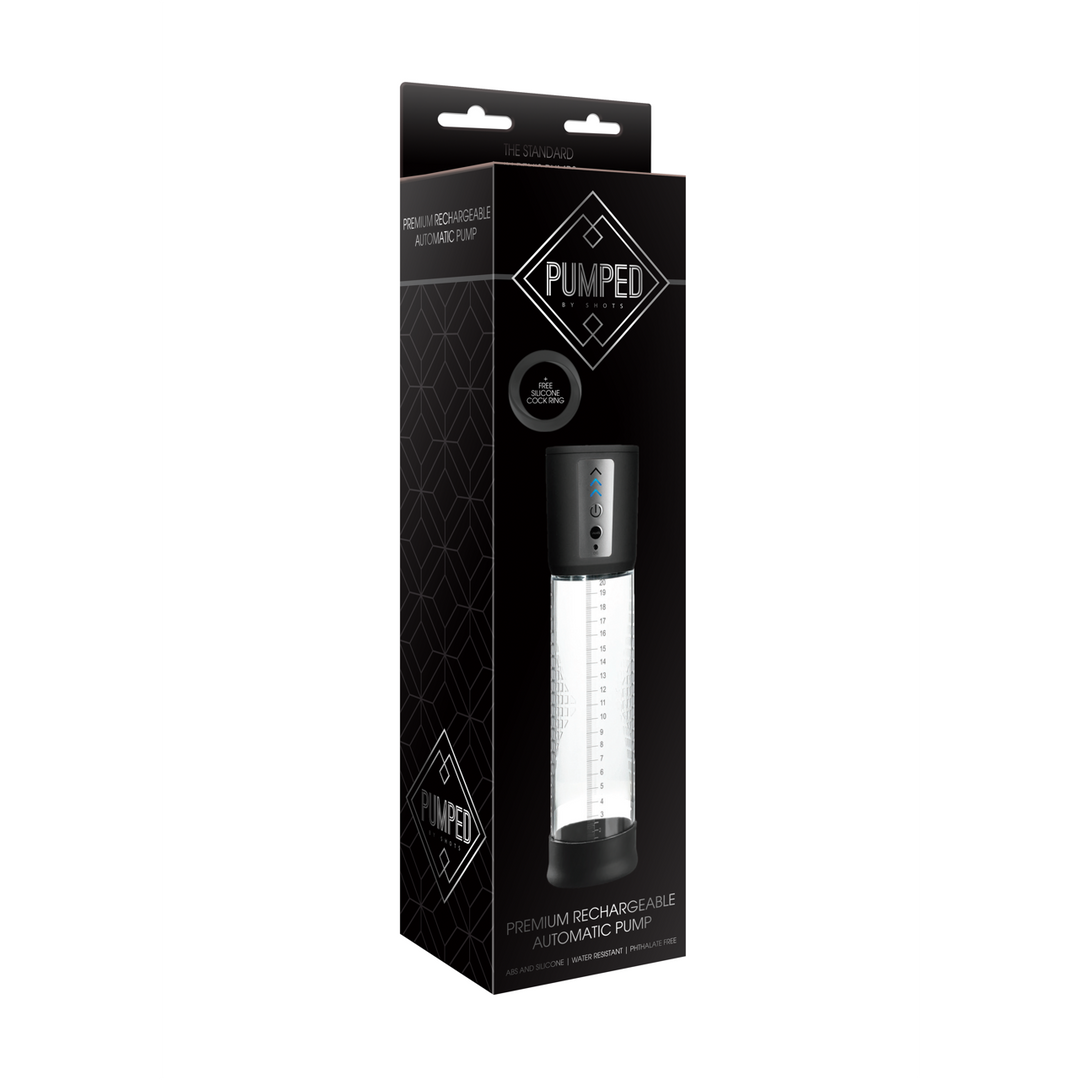 Pumped Premium Automatische Penispomp Zwart