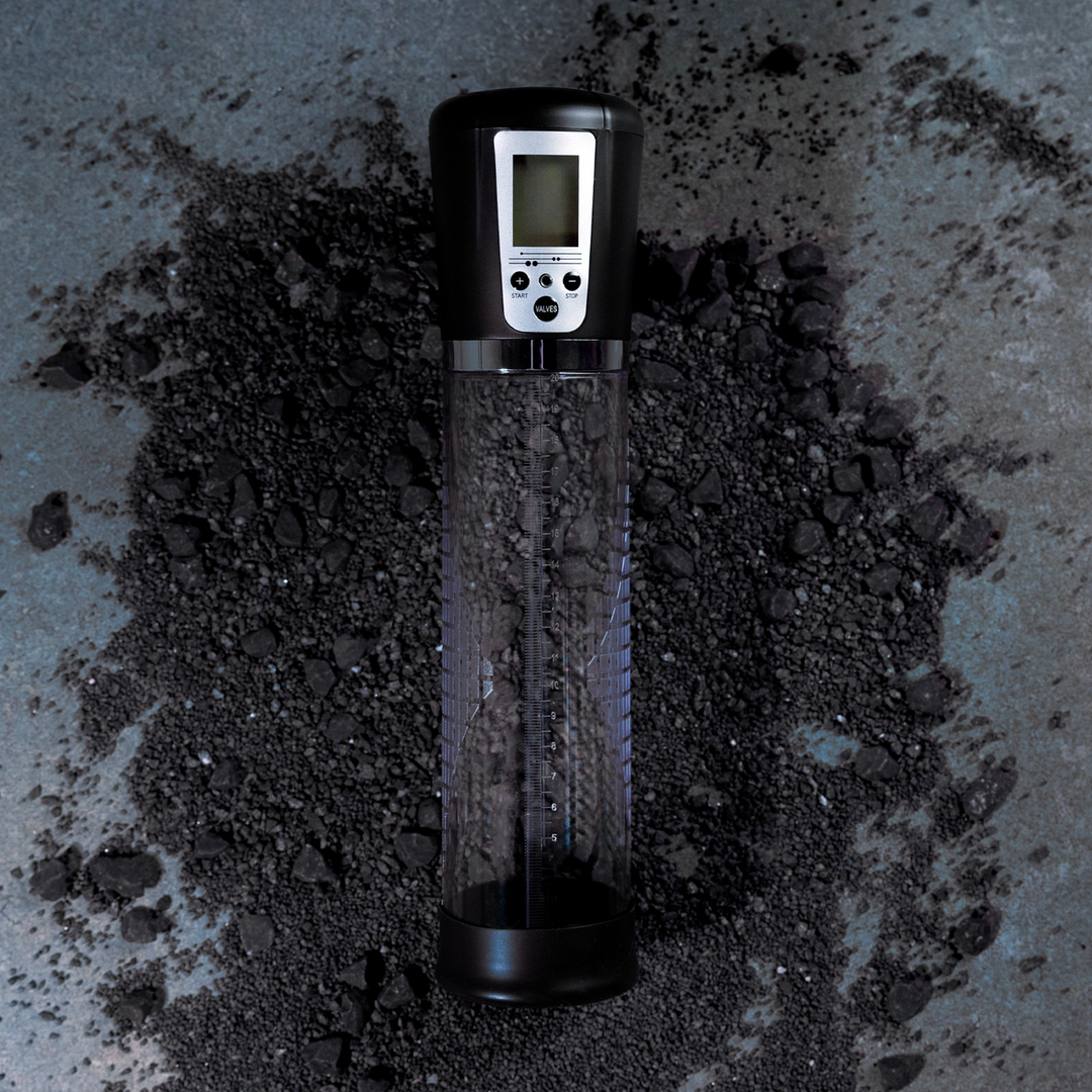 Pumped Premium Automatische Lcd Penispomp