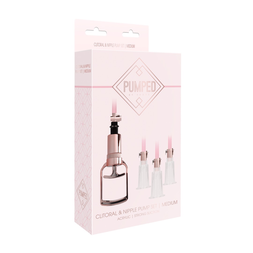 Pumped Clitoris Pomp & Tepel Pomp