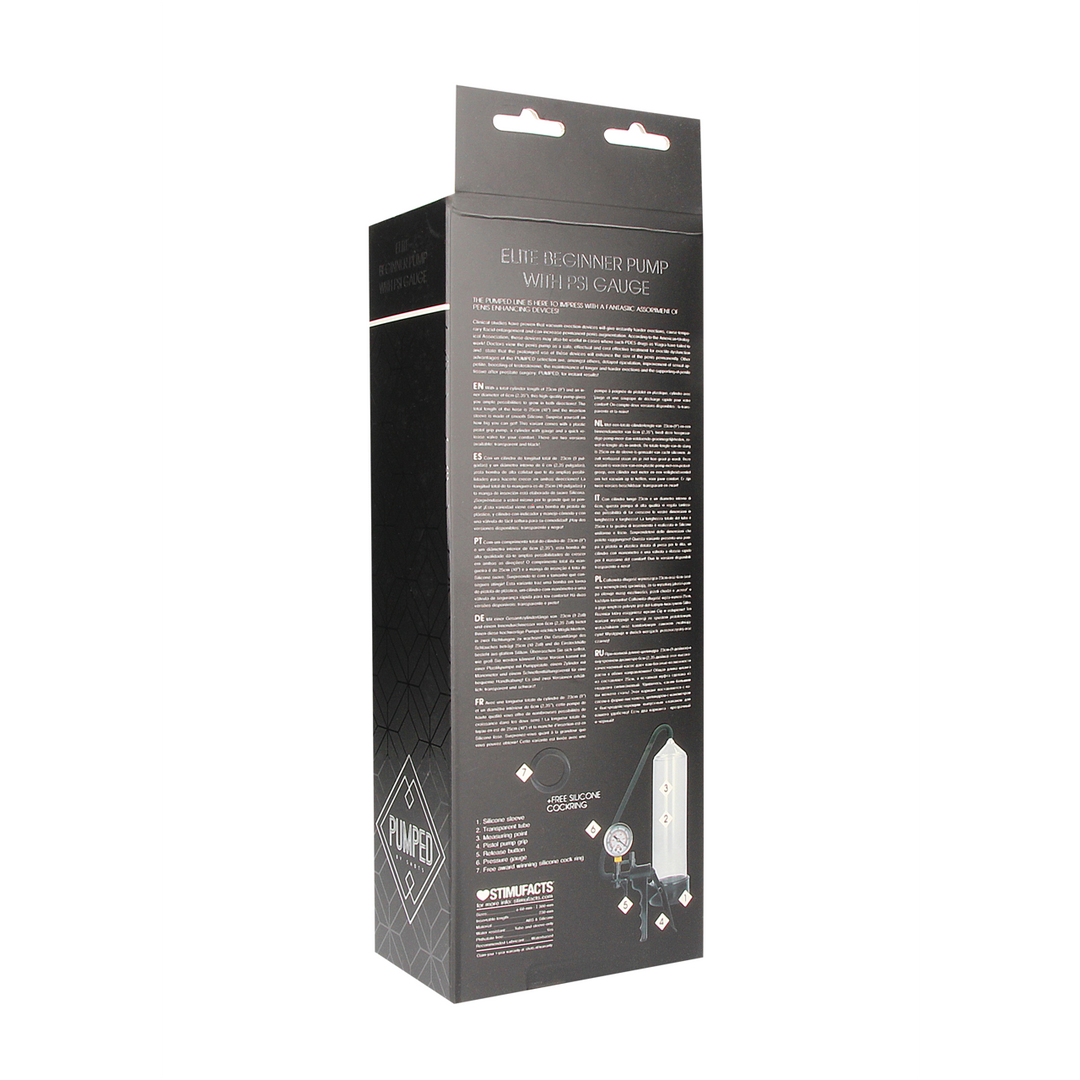 Pumped Elite Penispomp Met Psi-meter