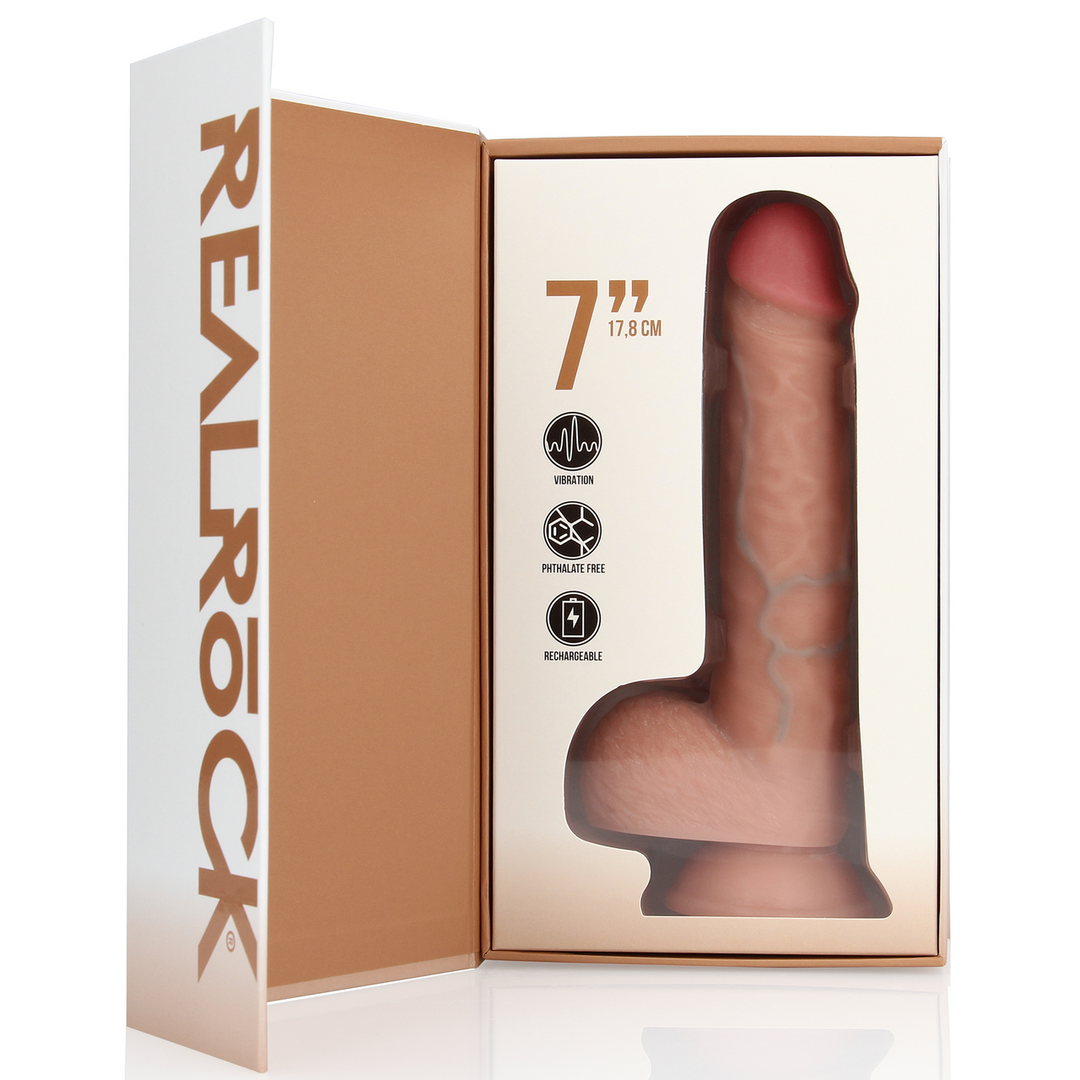 RealRock Vibrerende Dildo 18 Cm