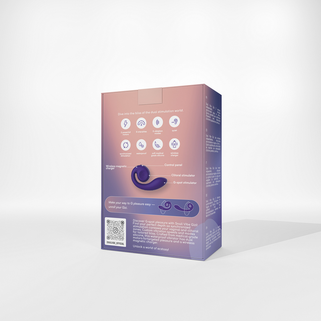 Snail Vibe Gizi Vibrator Purple