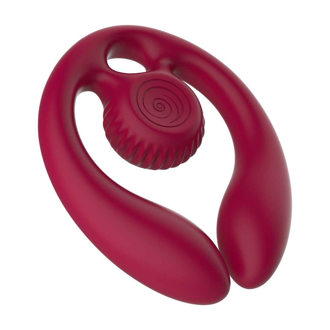 Gizi Duo Estimulador Doble Para Parejas Burdeos