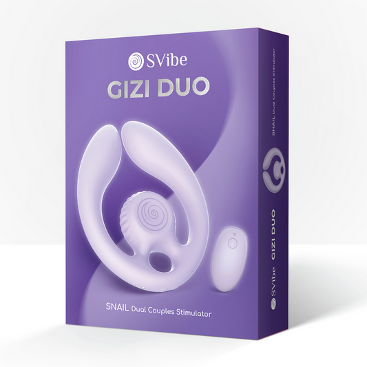 Gizi Duo Estimulador Doble Para Parejas Lila