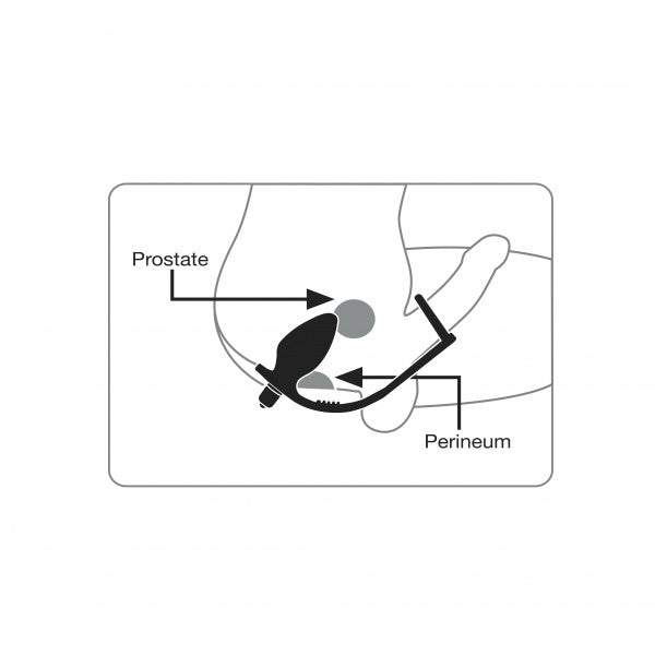 Rocks-Off Ro-Zen Pro Vibrerende Buttplug 12 Cm