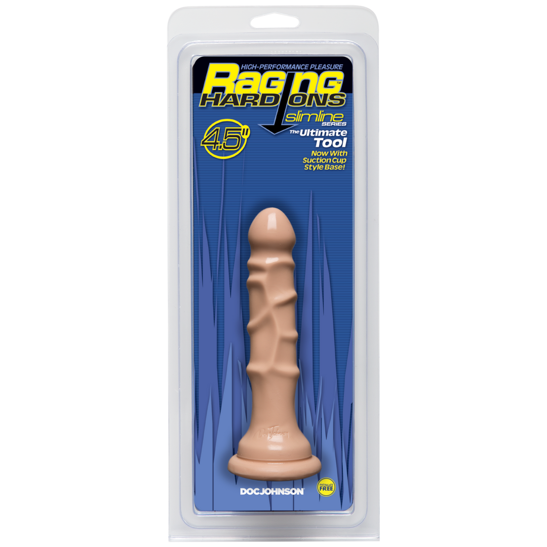 Slimline Dong With Suction Cup 4.5 / 11 Cm Vanilla