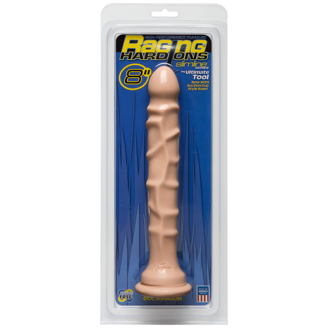Slimline Dong With Suction Cup 8 / 20 Cm Vanilla