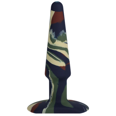 Groovy Silicone Anal Plug 5 / 12 Cm Camouflage