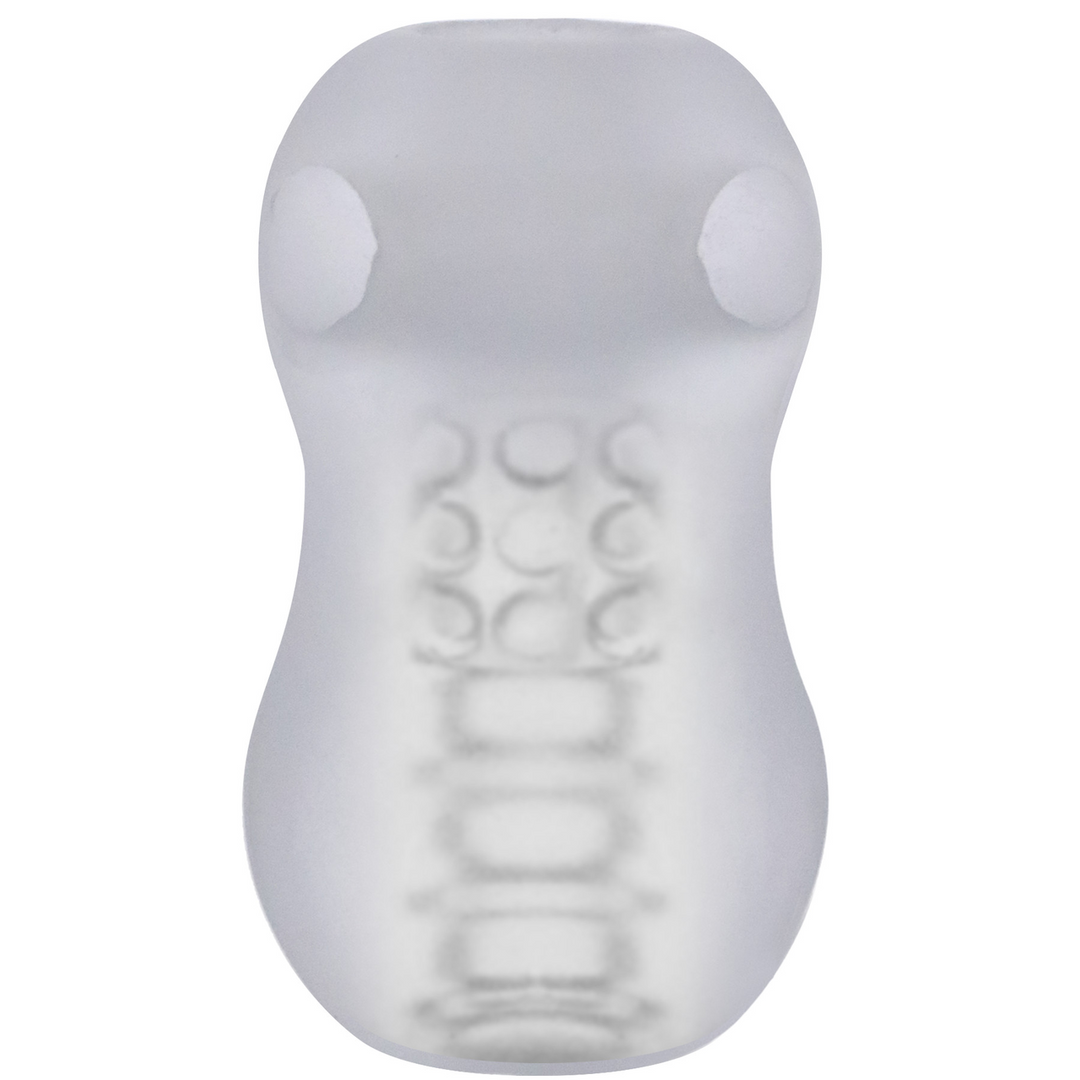 Helping Head Pro Vibrating Masturbator Sleeve Frost