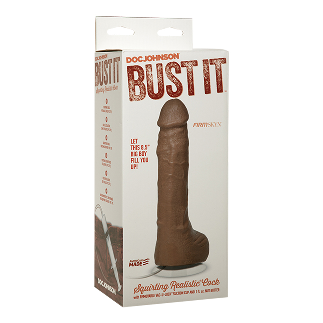 Squirting Dildo 1 Fl Oz / 30 Ml Brown