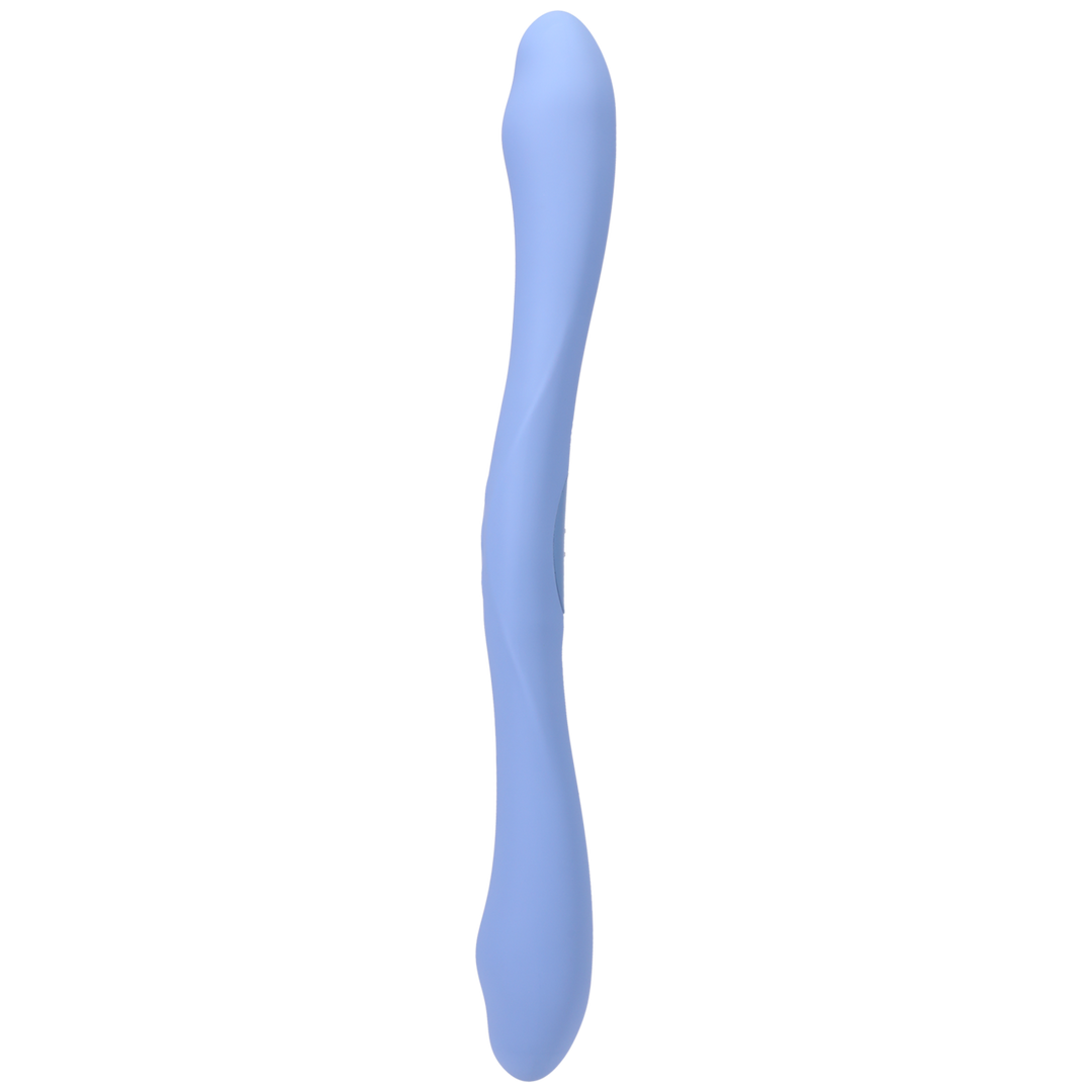 Duet Double Ended Vibrator With Wireless Remote Periwinkle