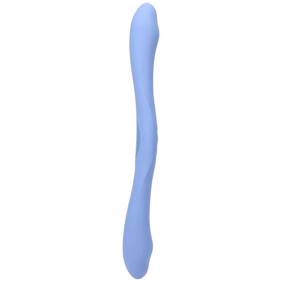 Duet Double Ended Vibrator With Wireless Remote Periwinkle