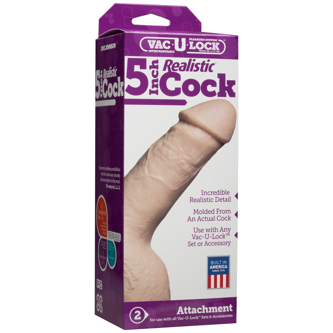 Realistic Dick 5 / 12 Cm White