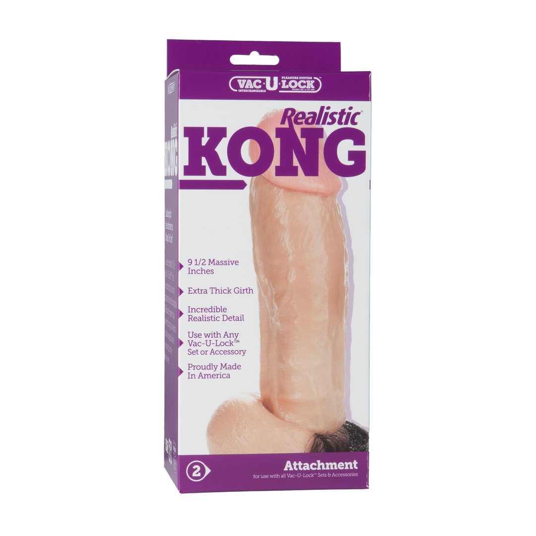 Kong Realistic Cock White