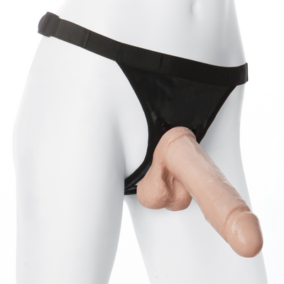 Realistic Cock + Ultra Harness 8 / 20 Cm