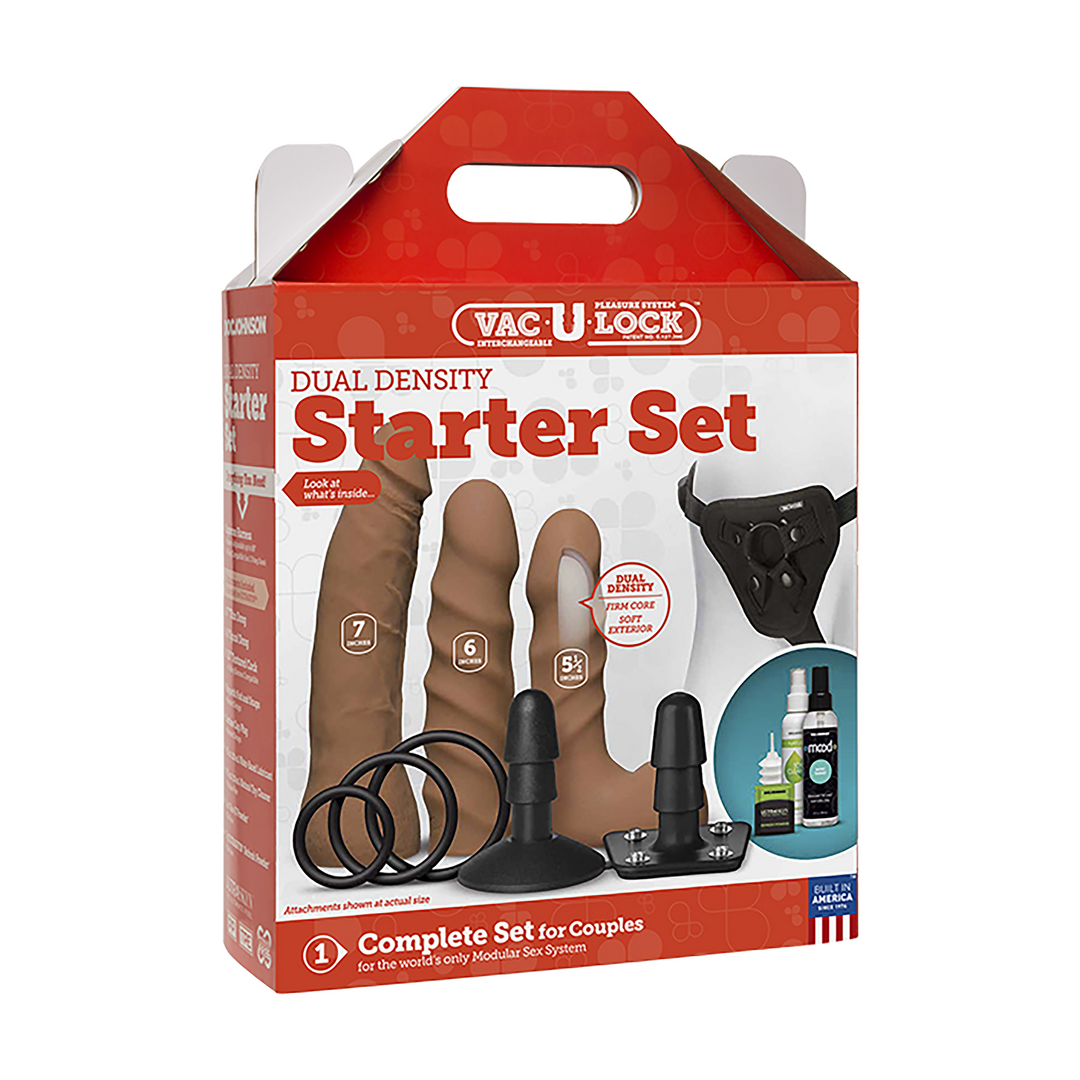 Dual Density Ultraskyn Toy Set For Starters Brown
