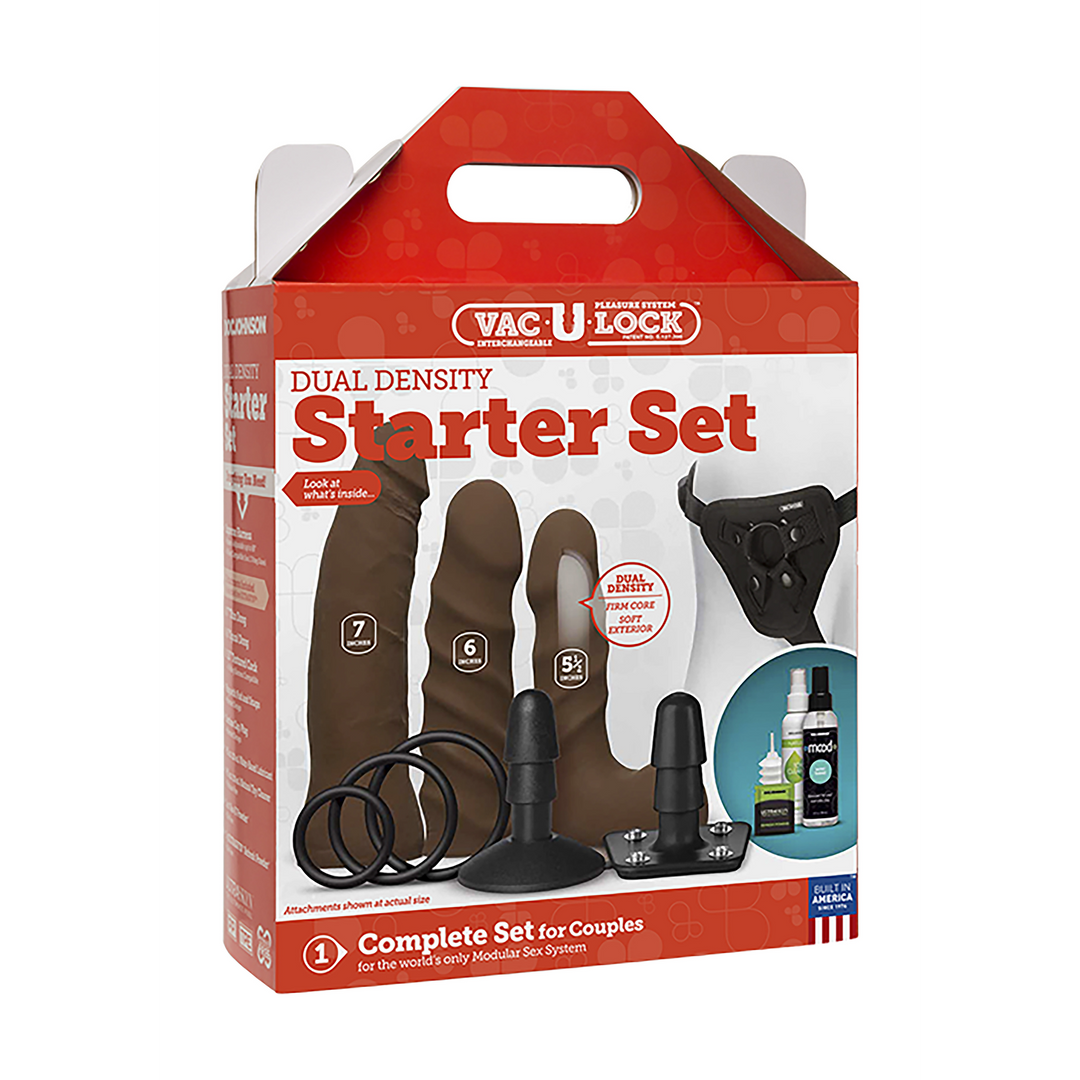 Dual Density Ultraskyn Toy Set For Starters Black