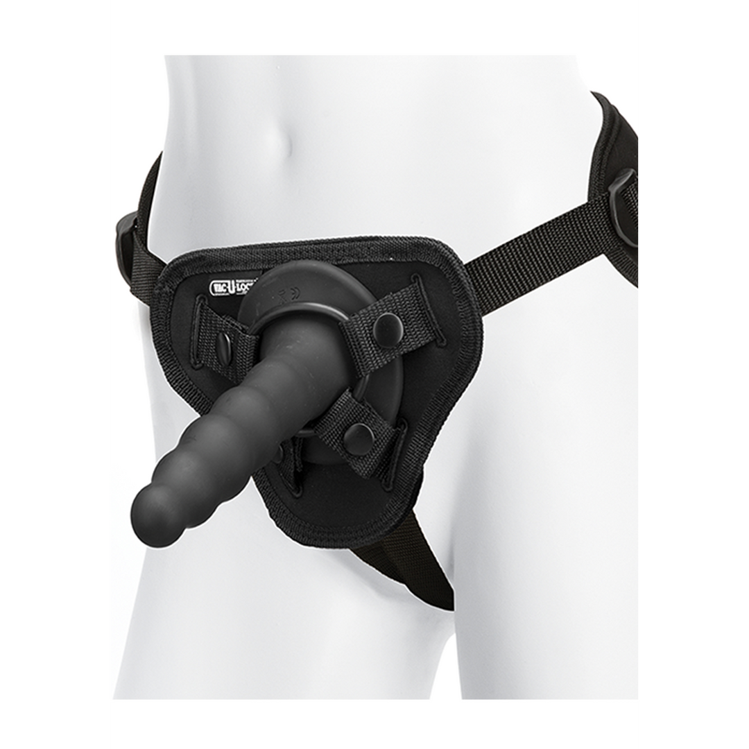 Ribbed Vibrating Pleasure Set With Remote Control
