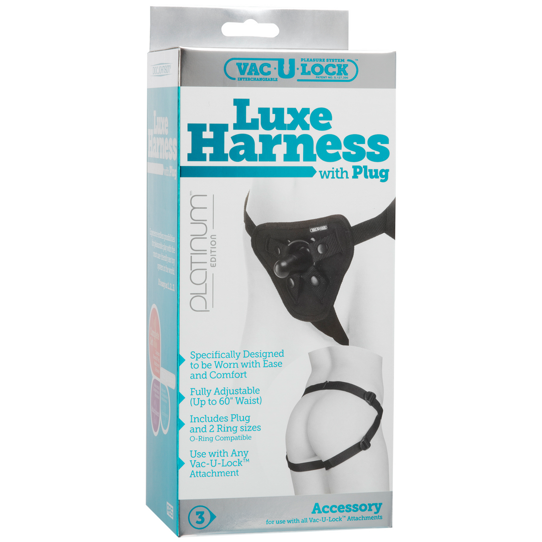 Platinum Luxury Harness With Plug
