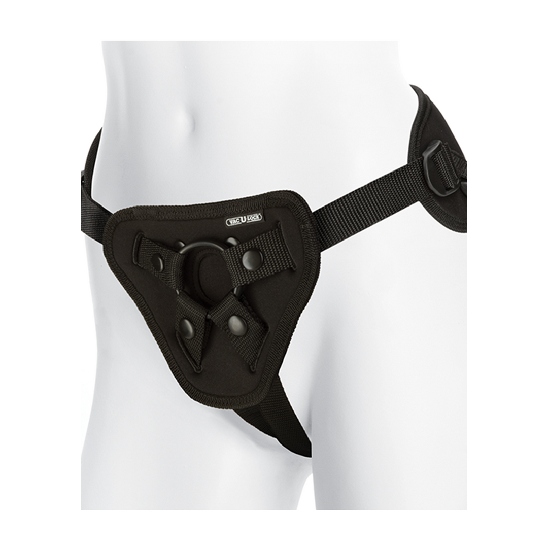 Supreme Harness With Vibrating Plug And Remote Control 2 Pieces