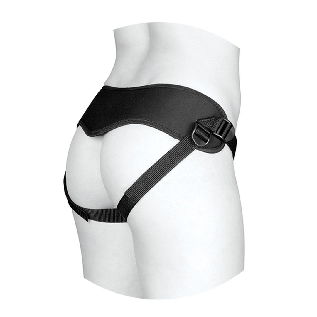 Supreme Harness With Vibrating Plug And Remote Control 2 Pieces