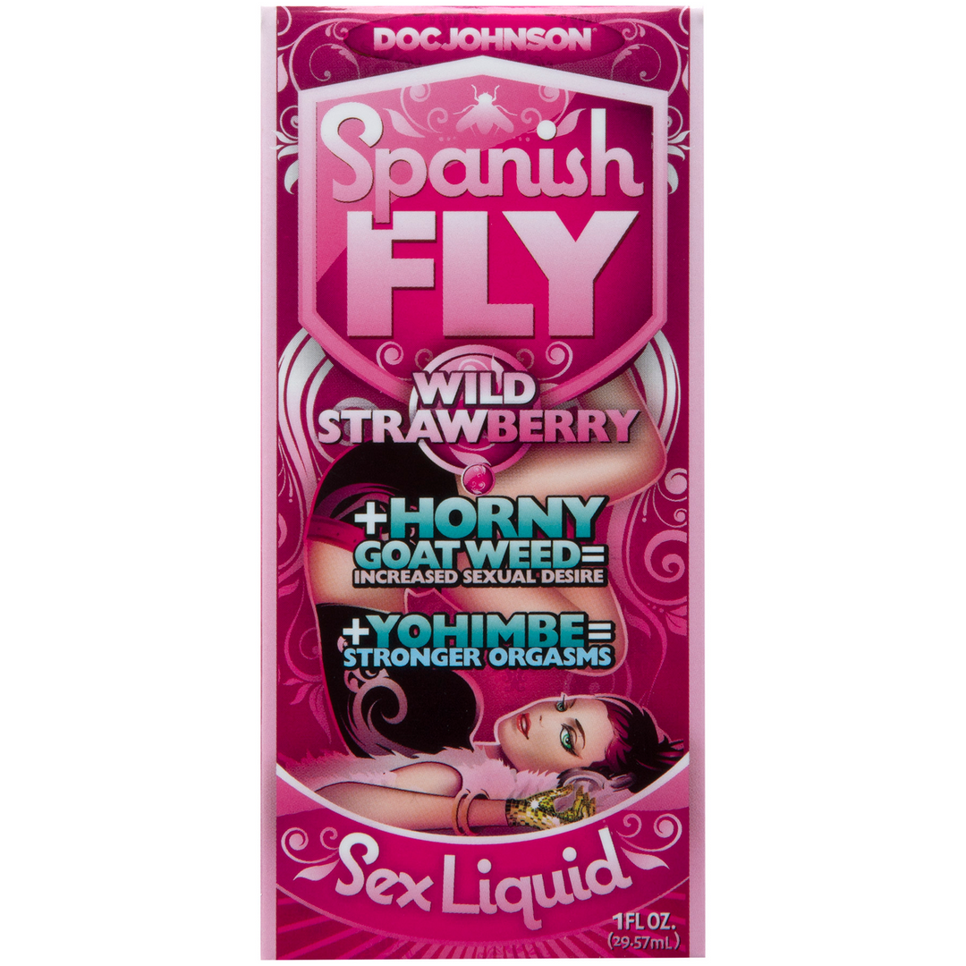 Sex Drops Stimulating Drops Wild Strawberry 1 Fl Oz / 30 Ml