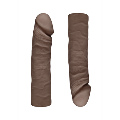 Double D Realistic Double Ultraskyn Dildo 16 / 40 Cm Brown