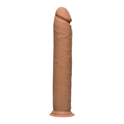 Realistic D Realistic Ultraskyn Dildo 12 / 30 Cm Brown