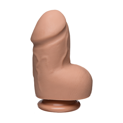 Fat D Realistic Ultraskyn Dildo With Balls 6 / 15 Cm Blank