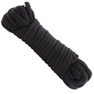 Japanese Cotton Bondage Rope Black