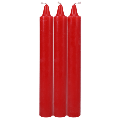 Japanese Drip Candles Red