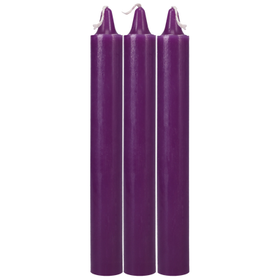 Japanese Drip Candles Purple