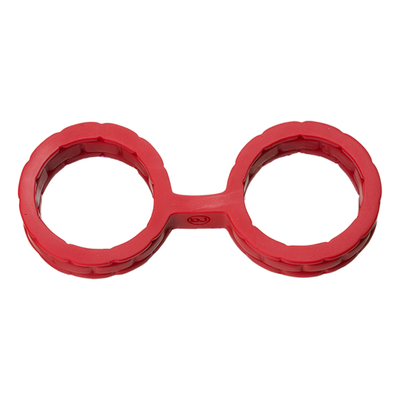 Silicone Handcuffs Red