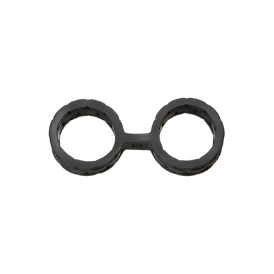 Silicone Handcuffs Black