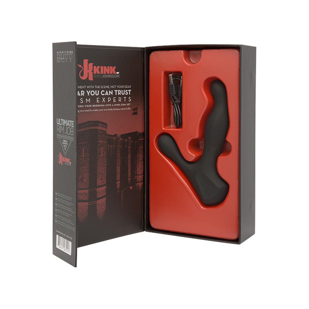Silicone Prostate Massager With Rotating Edges