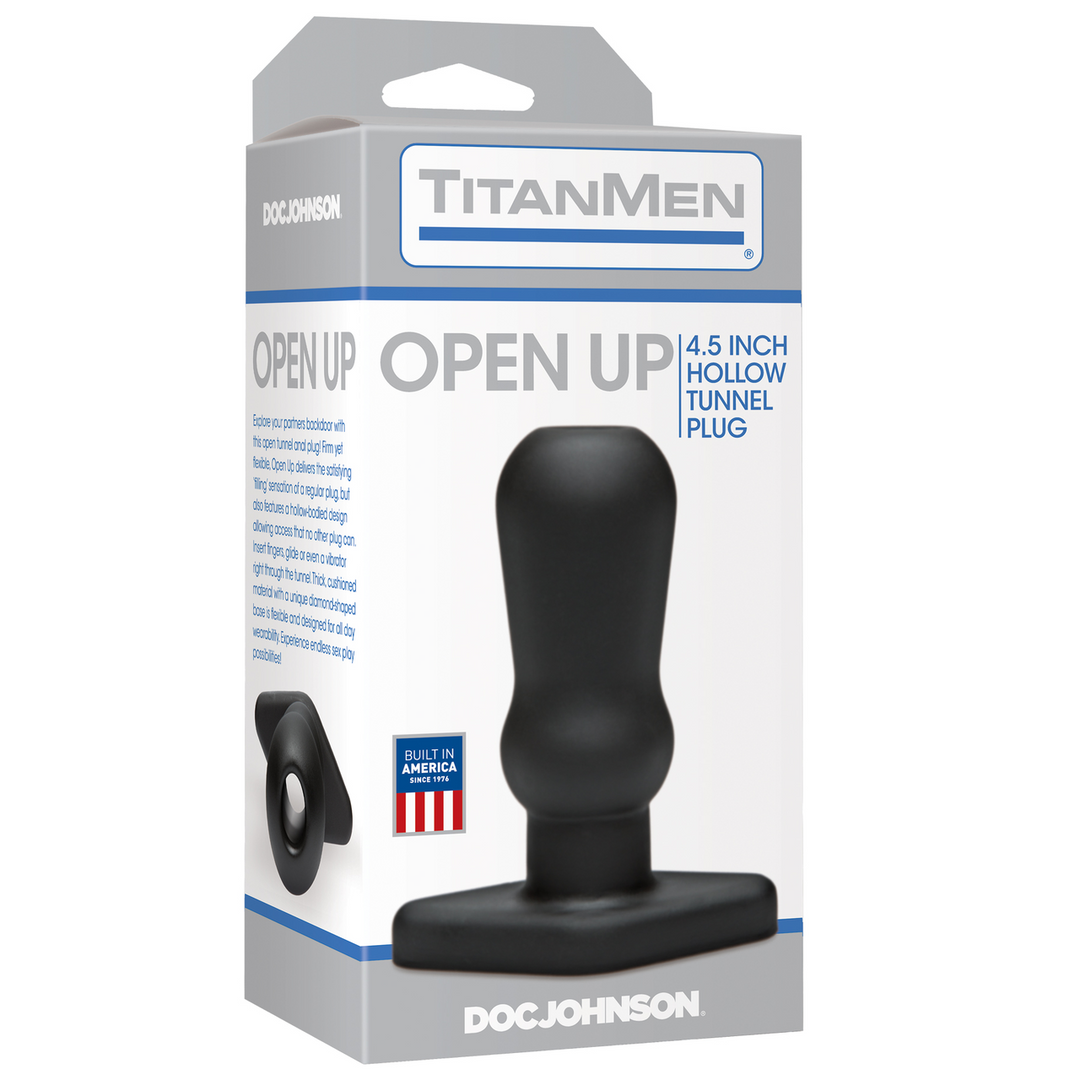 Open Up Tunnel Butt Plug 2 Pieces