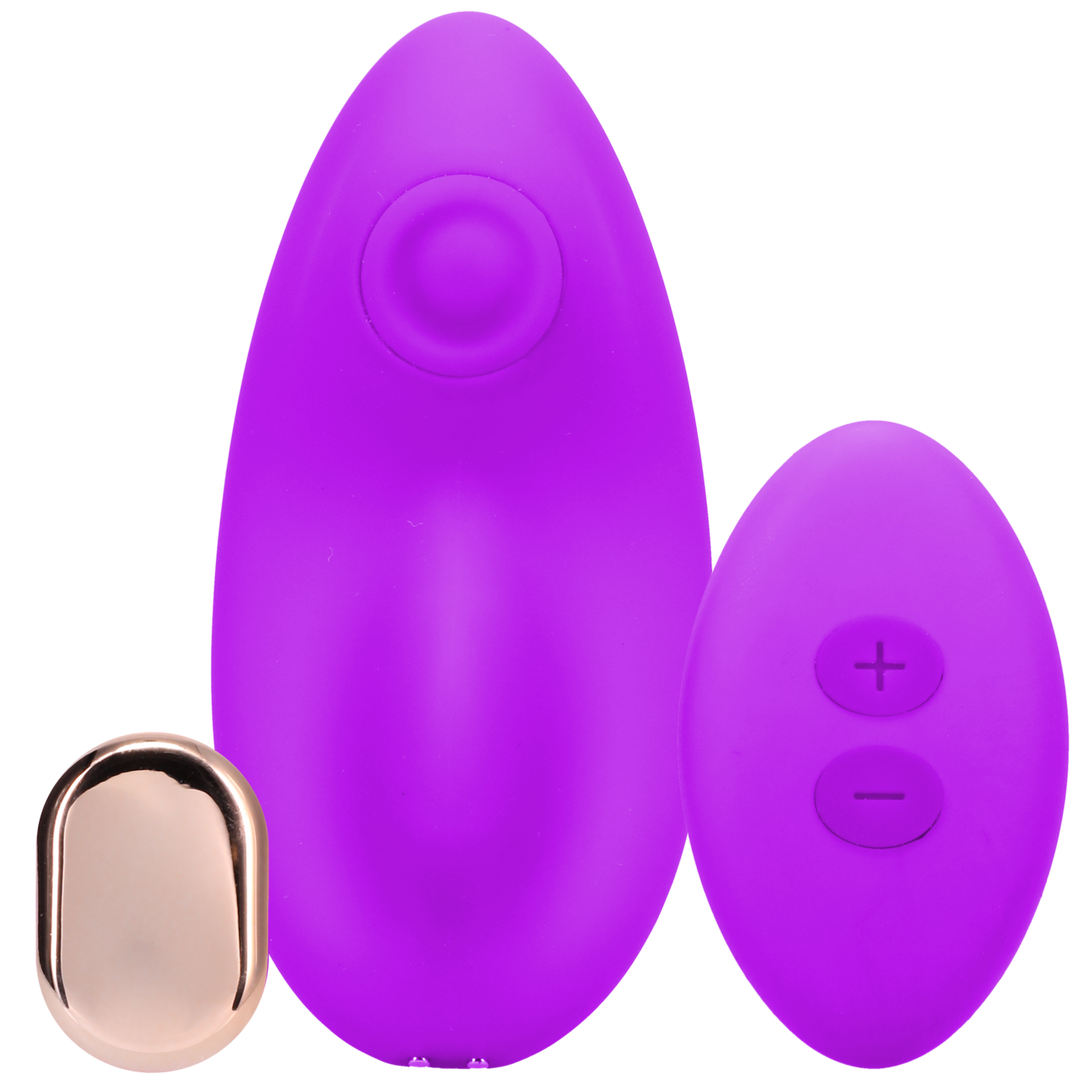 Magnetic Panty Vibe With Remote Purple