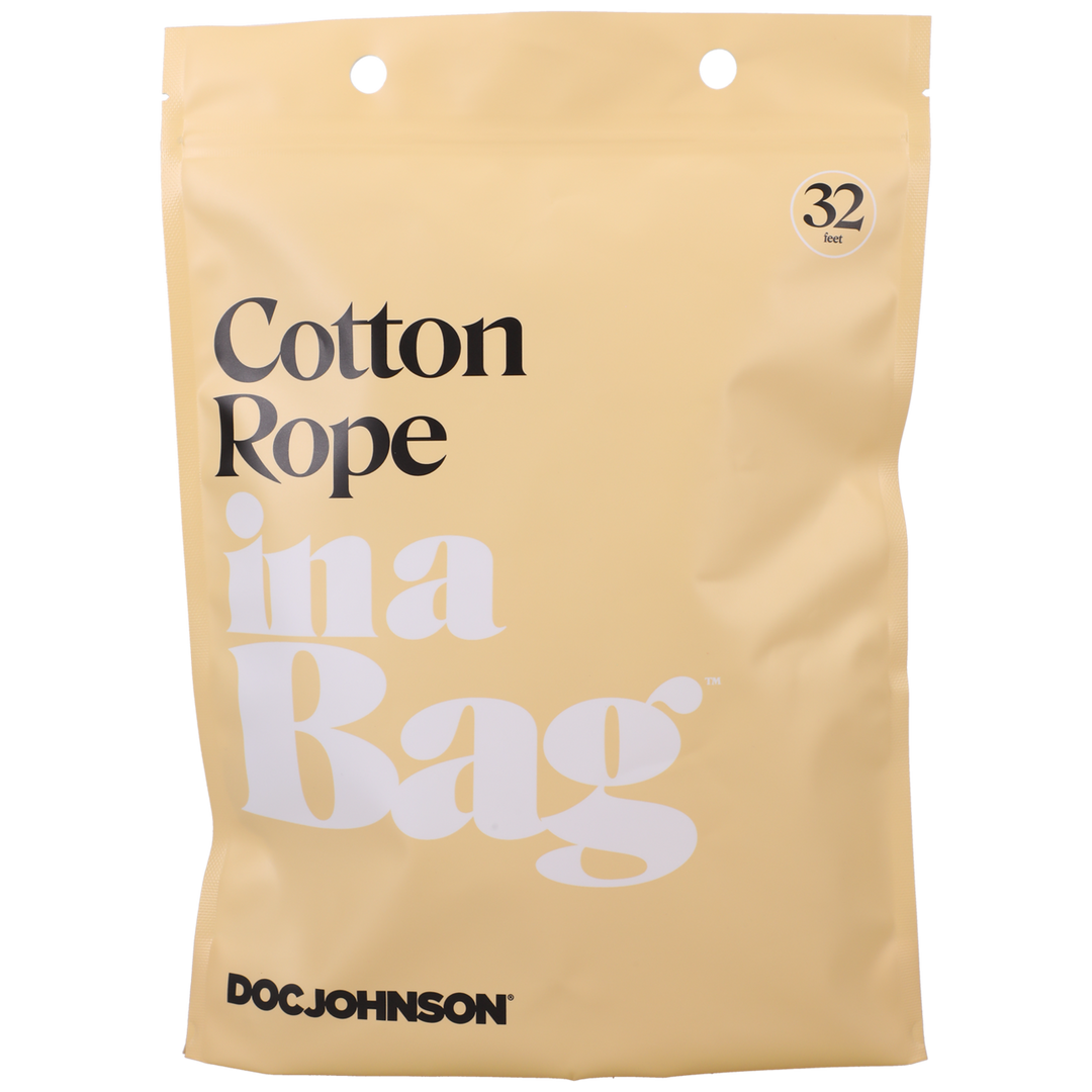 Cotton Rope 32 Ft Black