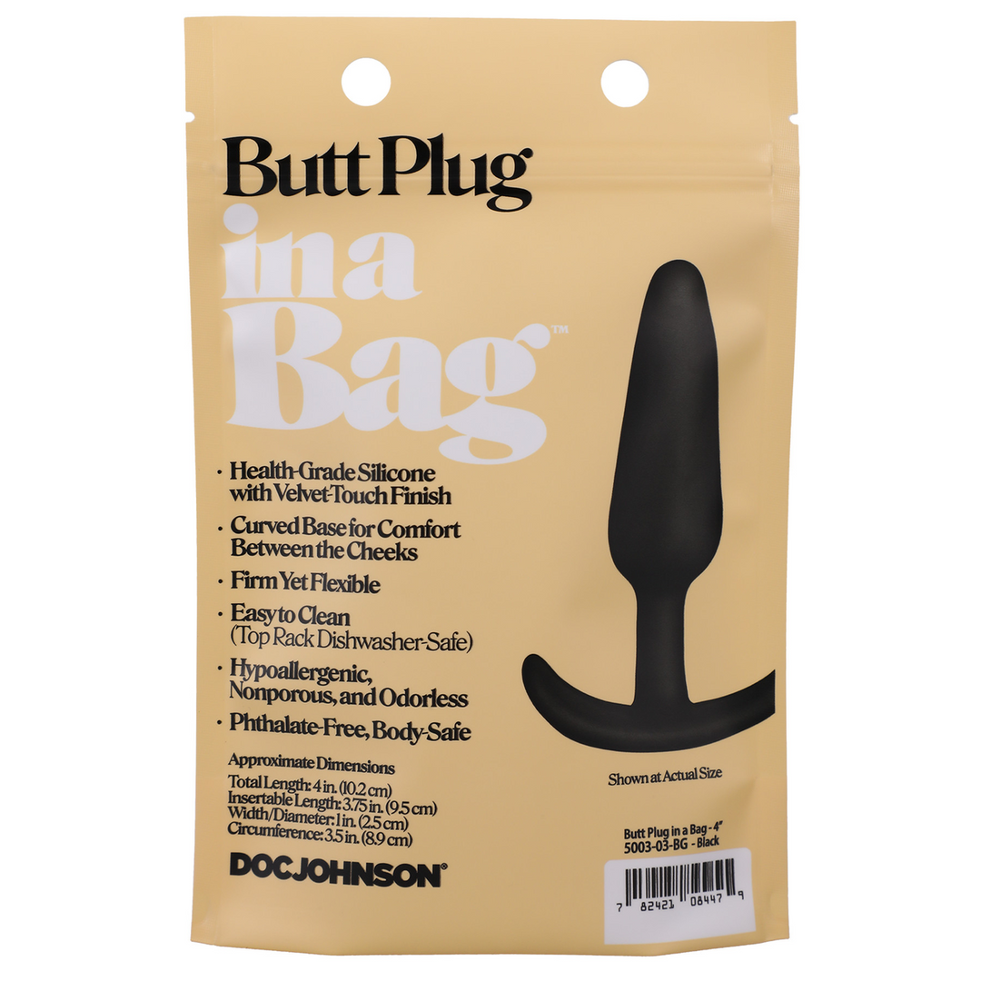 Butt Plug 4'' / 10 Cm