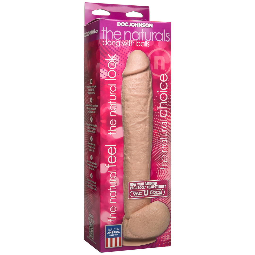 Realistic Dildo With Balls
